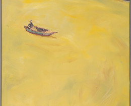 6_Der gelbe Fluss II 2013 Öl a.B. 100x70